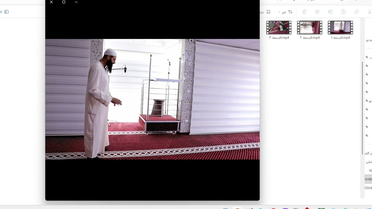 كشف كذب المدجنة ـ محمد بن شمس الدين يمثل أنه يخطب الجمعة