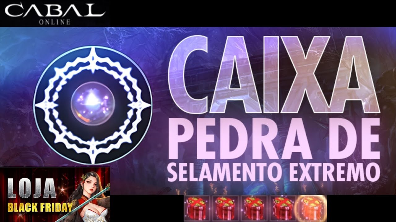 [CABAL ONLINE] - ABRINDO CAIXA DO SELAMENTO EXTREMO - ASSISTA ESSE VÍDEO ANTES DE ABRIR