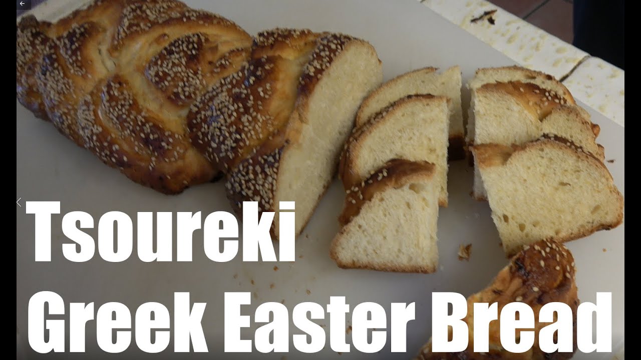 Making Tsoureki, Greek Easter Bread!