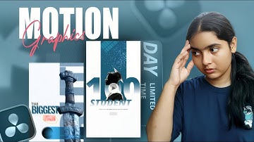 Viral Clean Motion Graphics  Tutorial (Step by Step) | DaVinci Resolve