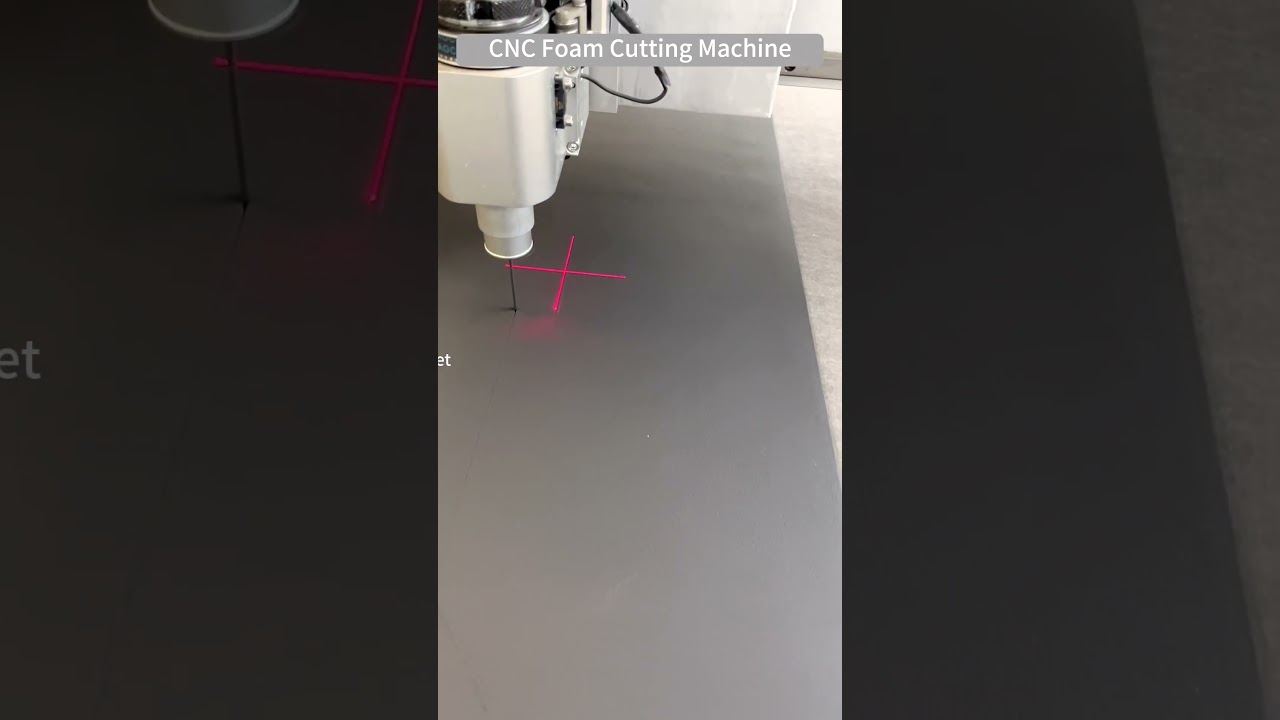 Rubber Foam Board CNC Oscillating Knife Cutting Machine