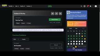 Gfg Problem of the day || Burning Tree || 20/08/24