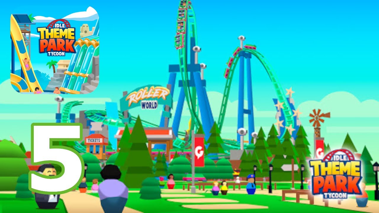 Idle Theme Park Tycoon - GamePlay Android iOS Full HD Walkthrough - Part 5
