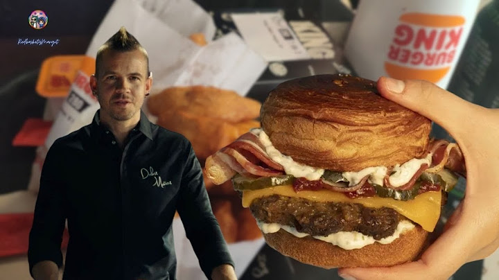PROBANDO las HAMBURGUESAS de DABIZ MUÑOZ con BURGER KING 🍔