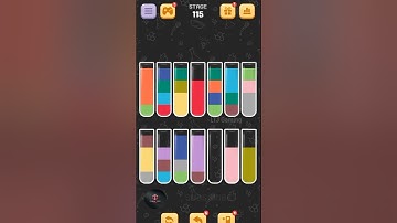 💦Water Sort Quest |Stage-115💯Easy level👌