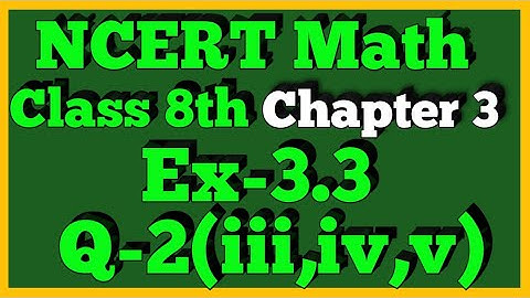 Q 2 (iii,iv,v)-Ex 3.3-Understanding Quadrilaterals-NCERT Maths Class 8th-Chapter3