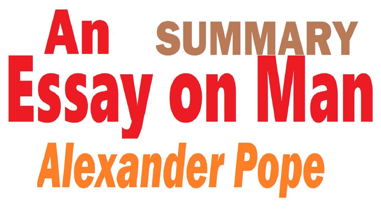 an essay on man alexander pope hope springs eternal