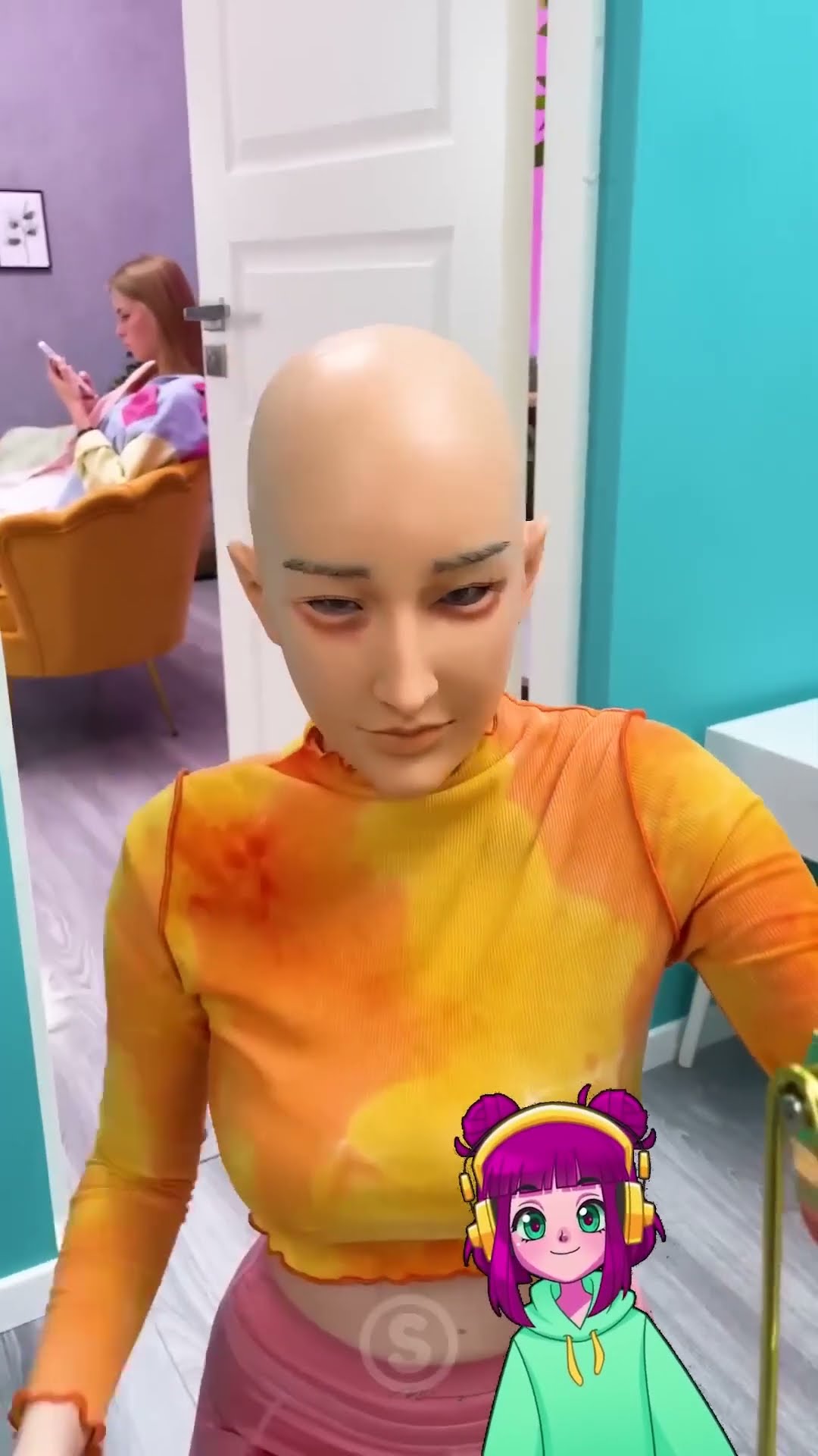 Booo!!!? SCARY Mask Prank ?