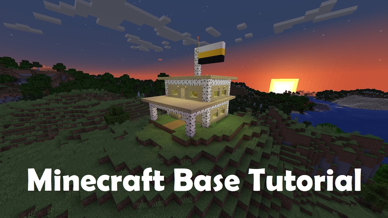 Starter Base / Starter Haus - Tutorial | [Minecraft] [Java/Bedrock ...