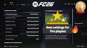 FC 26 – The Best Settings Guide (Camera & Controller) Pro Player Tips