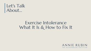 Exercise Intolerance