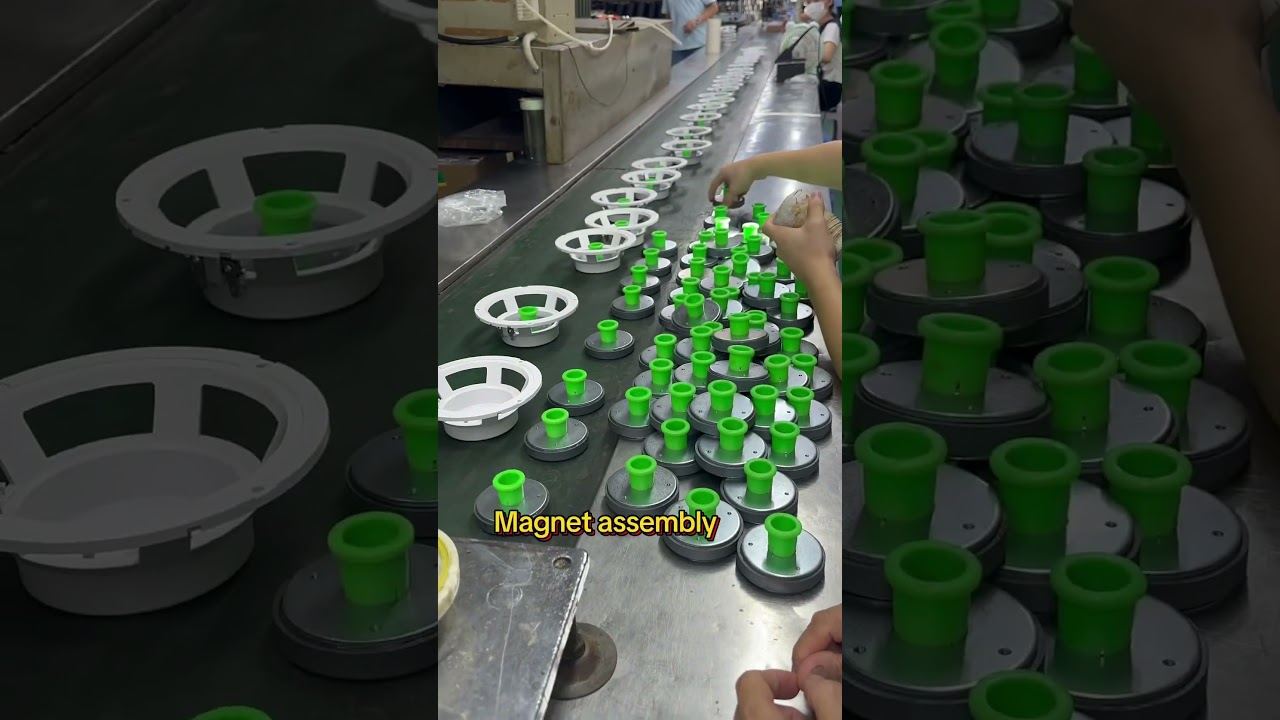 Marine speaker on production 