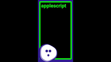 Get path of parent folder of script location : Applescript #shorts