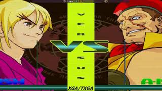 STREET FIGHTER ALPHA 3 KEN MASTERS ONLINE MATCHES ARCADE GAMEPLAY