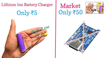 How To Make Charging Module At Home | 3.7V Battery Charger | Lithium Cell Charger | RG Experiment 