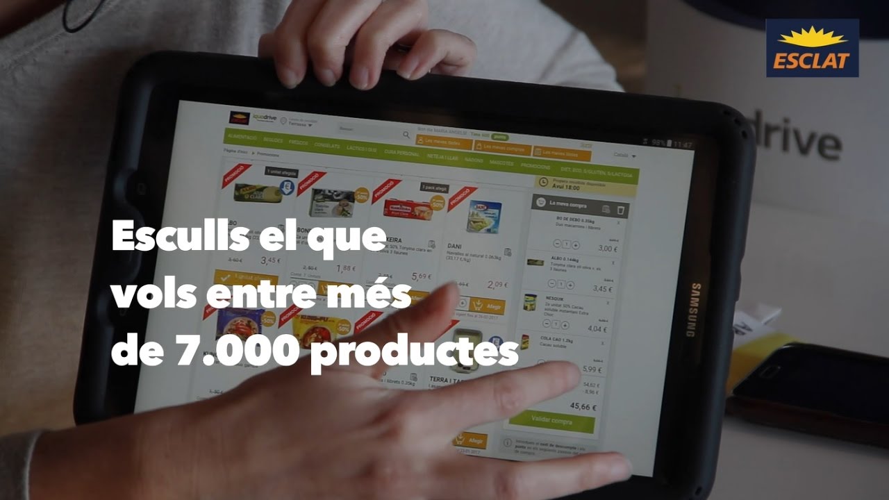 Esclat Online: la compra ràpida, fàcil i còmoda