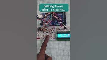 ⏰ Arduino Alarm Clock Using LCD + Buzzer!