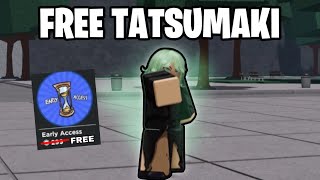 How To Get FREE TATSUMAKI CHARACTER in The Strongest Battlegrounds..