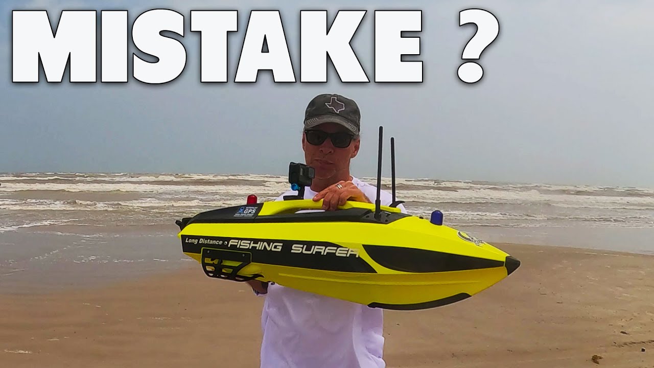 I shouldn't have bought the FISHING SURFER RC Boat 