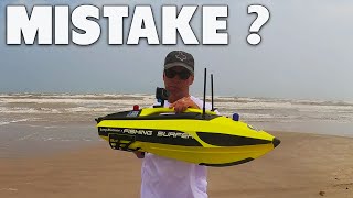 I shouldn't have bought the FISHING SURFER RC Boat