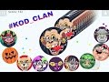 اكبر تجمع ف لعبة agar.io - عودة كلان كود / KoD Clan is Back