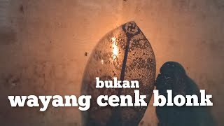 bukan wayang cenk blonk, tapi wayang banjar