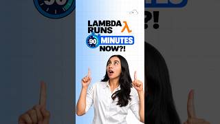AWS Lambda Timeout Now 90 Minutes! (Lambda Managed Instances)