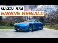 PULLING and REBUILDING my Mazda RX8 Engine…AGAIN