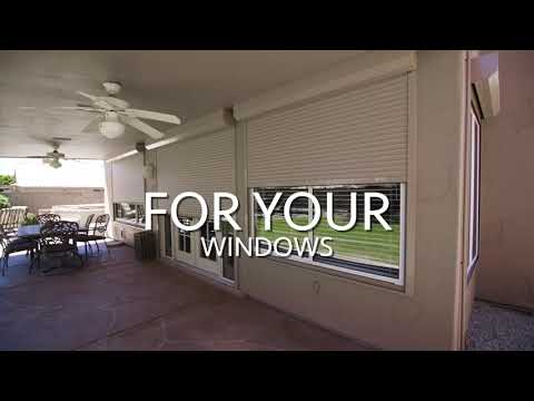 Video: Ochranné okenice na okna. Venkovní a vnitřní rolety