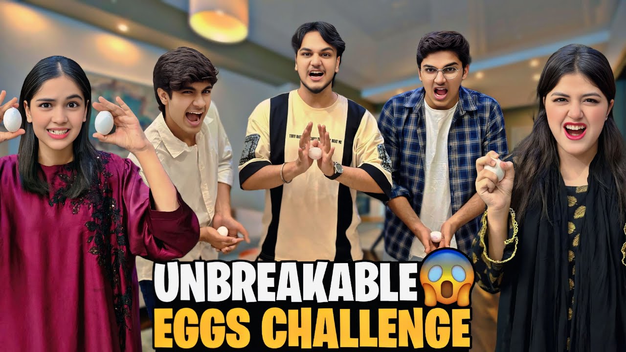 KISI SE ANDAA NAHI TOOTA // IMPOSSIBLE EGG CRUSH CHALLENGE