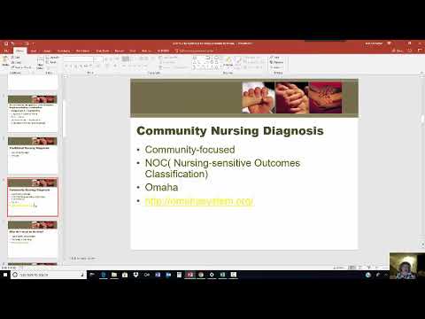 Community Nursing Diagnosis