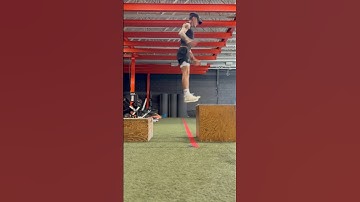 🚀Build Explosive Power With Seated Box Jumps!⚡️#shorts #boxjumps #jump #fitness #fit #power