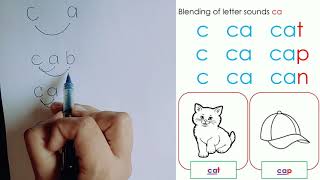 Thumbnail Day 3 sound of c and ca blending and words that start with ca