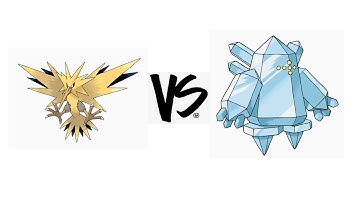 Electric Pokemon VS Iceberg Pokemon (Zapdos VS Regice) Pixelmon Reforged