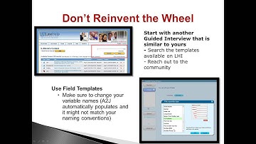 A2J Author® Advanced User Forum: Let