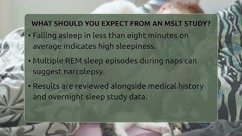 What Should You Expect From An MSLT Study? - Sleep Apnea Support Network