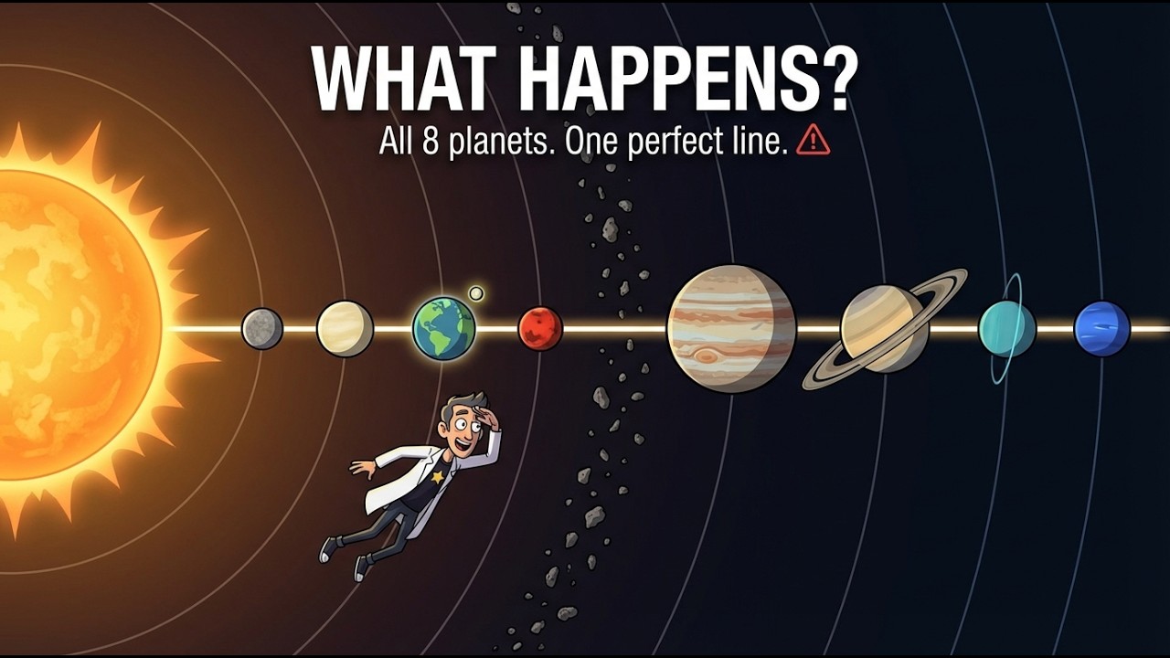 What If All Planets Aligned Perfectly?