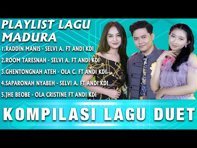 Full Album Duet  New RGS Lagu Madura  Raddin Manis X Room Taresnah class=