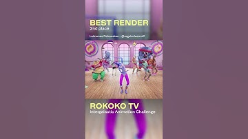 Best Render Winners | ROKOKO TV: Intergalactic Animation Challenge #mocap #animation #challenge