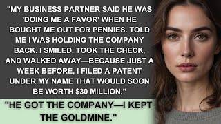 Partner Bought Me Out For 'Pennies' - The Patent I Filed Last Week Was Worth $30M