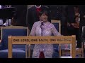 Shirley Caesar at Aretha Franklin's Funeral