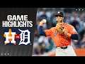 Astros vs Tigers Game Highlights 51024  MLB Highlights