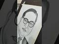 #bhimraoambedkar ll #motivation #art ll CHARCOAL Drowning SKETCH ll #shorts #bihar #viral ......