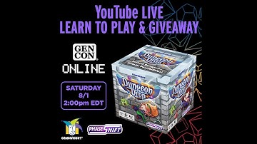 Learn to Play - Dungeon Drop w/ Phase Shift Games  | Gamewright @ Gen Con Online 2020