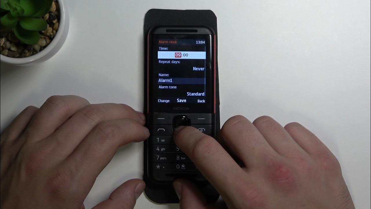 How to Personalize Alarms on NOKIA 5310 Change Alarm Sound YouTube