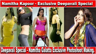 Namitha Kapoor - Exclusive (Deepavali Special) sleeveless saree ...