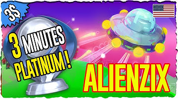 Alienzix (PS4) | Supermakkelijk Platinum in 2 minuten met een cheat
