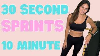 10 MIN Rebounder Sprint Workout | 30 Sec Sprint, 60 Sec Recovery 🔥