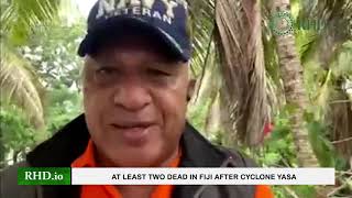 At least two dead in Fiji after cyclone Yasa