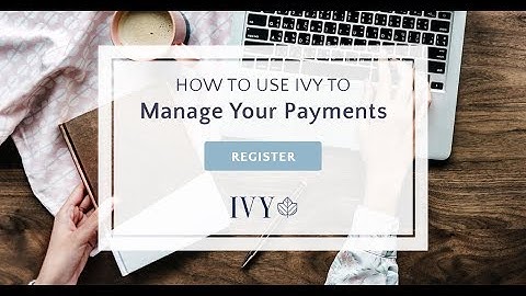How to use Ivy to Manage your Payments